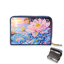 Load image into Gallery viewer, Diamond Painting Card Holder Coin Purse Diamond Art Wallet Pouch Gifts for Women
