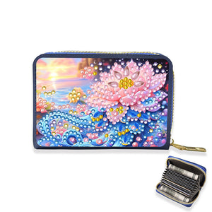 Diamond Painting Card Holder Coin Purse Diamond Art Wallet Pouch Gifts for Women