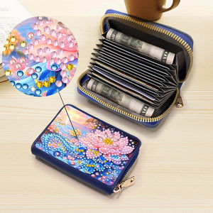 Diamond Painting Card Holder Coin Purse Diamond Art Wallet Pouch Gifts for Women