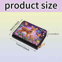 Load image into Gallery viewer, Diamond Painting Card Holder Coin Purse Diamond Art Wallet Pouch Gifts for Women
