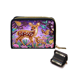 Load image into Gallery viewer, Diamond Painting Card Holder Coin Purse Diamond Art Wallet Pouch Gifts for Women
