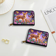 Load image into Gallery viewer, Diamond Painting Card Holder Coin Purse Diamond Art Wallet Pouch Gifts for Women
