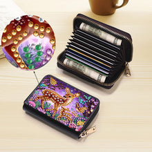 Load image into Gallery viewer, Diamond Painting Card Holder Coin Purse Diamond Art Wallet Pouch Gifts for Women
