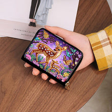 Load image into Gallery viewer, Diamond Painting Card Holder Coin Purse Diamond Art Wallet Pouch Gifts for Women
