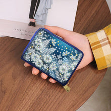 Load image into Gallery viewer, Diamond Painting Card Holder Coin Purse Diamond Art Wallet Pouch Gifts for Women
