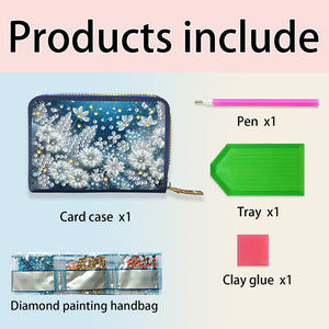 Diamond Painting Card Holder Coin Purse Diamond Art Wallet Pouch Gifts for Women