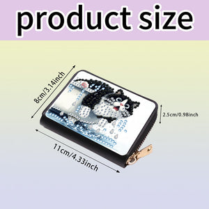 Diamond Painting Card Holder Coin Purse Diamond Art Wallet Pouch Gifts for Women