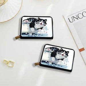 Diamond Painting Card Holder Coin Purse Diamond Art Wallet Pouch Gifts for Women