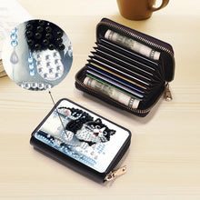 Load image into Gallery viewer, Diamond Painting Card Holder Coin Purse Diamond Art Wallet Pouch Gifts for Women
