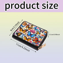 Load image into Gallery viewer, Diamond Painting Card Holder Coin Purse Diamond Art Wallet Pouch Gifts for Women
