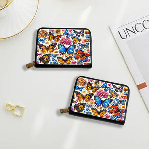 Diamond Painting Card Holder Coin Purse Diamond Art Wallet Pouch Gifts for Women