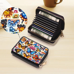 Diamond Painting Card Holder Coin Purse Diamond Art Wallet Pouch Gifts for Women