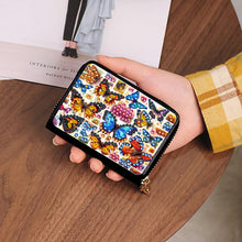 Load image into Gallery viewer, Diamond Painting Card Holder Coin Purse Diamond Art Wallet Pouch Gifts for Women
