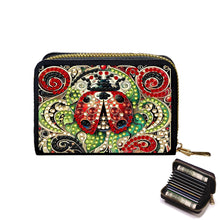 Load image into Gallery viewer, Diamond Painting Card Holder Coin Purse Diamond Art Wallet Pouch Gifts for Women
