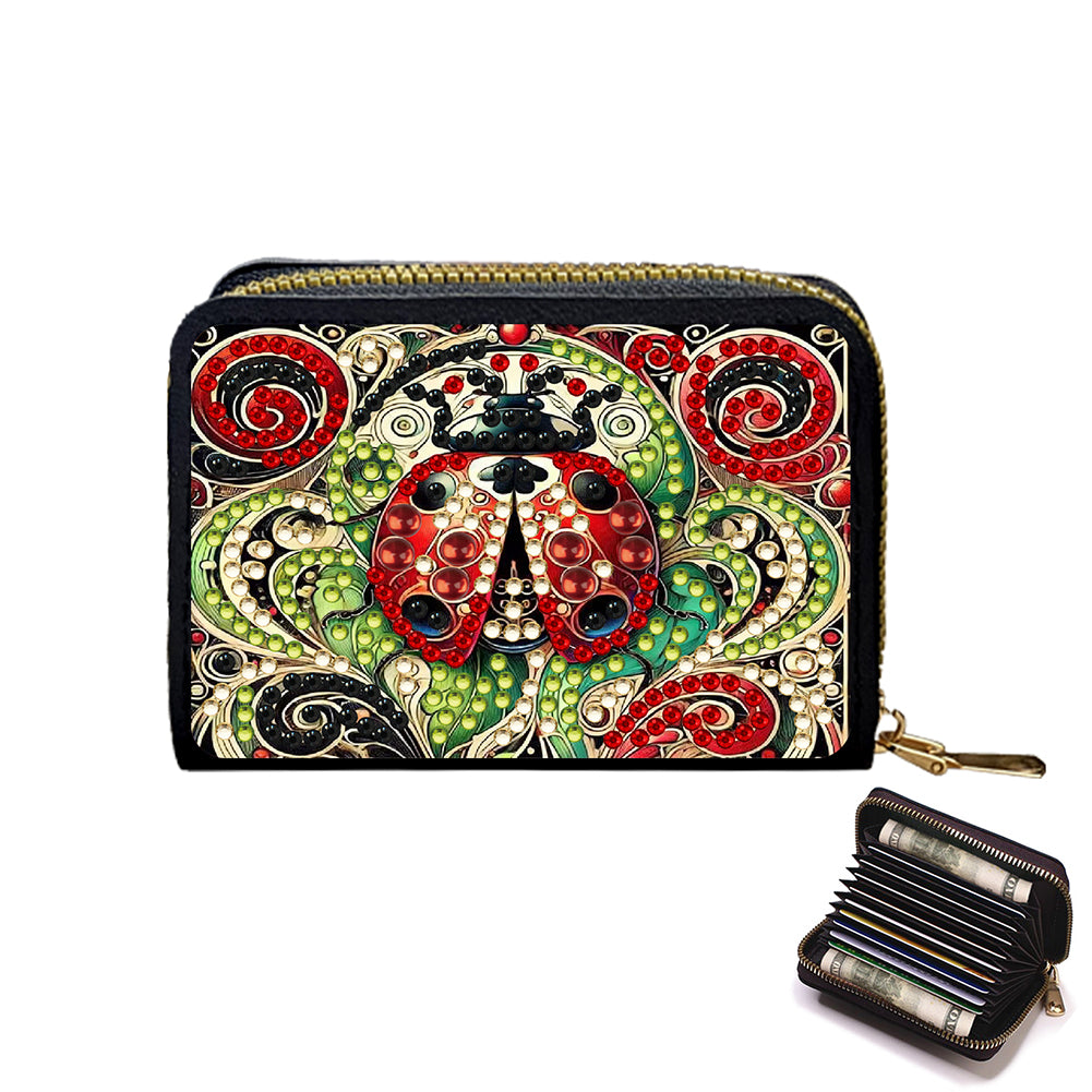 Diamond Painting Card Holder Coin Purse Diamond Art Wallet Pouch Gifts for Women