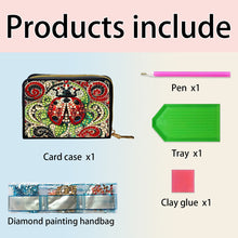 Load image into Gallery viewer, Diamond Painting Card Holder Coin Purse Diamond Art Wallet Pouch Gifts for Women
