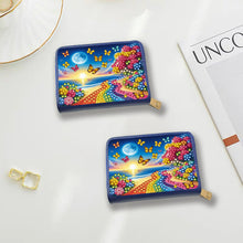 Load image into Gallery viewer, Diamond Painting Card Holder Coin Purse Diamond Art Wallet Pouch Gifts for Women
