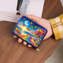 Load image into Gallery viewer, Diamond Painting Card Holder Coin Purse Diamond Art Wallet Pouch Gifts for Women
