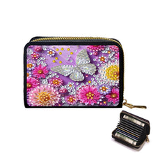Load image into Gallery viewer, Diamond Painting Card Holder Coin Purse Diamond Art Wallet Pouch Gifts for Women
