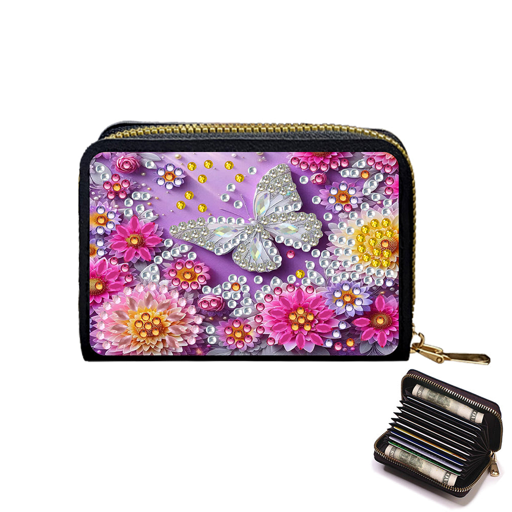 Diamond Painting Card Holder Coin Purse Diamond Art Wallet Pouch Gifts for Women