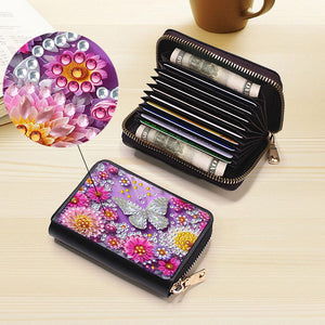 Diamond Painting Card Holder Coin Purse Diamond Art Wallet Pouch Gifts for Women