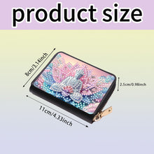 Load image into Gallery viewer, Diamond Painting Card Holder Coin Purse Diamond Art Wallet Pouch Gifts for Women
