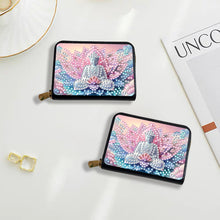Load image into Gallery viewer, Diamond Painting Card Holder Coin Purse Diamond Art Wallet Pouch Gifts for Women
