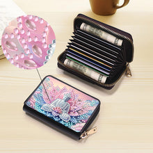 Load image into Gallery viewer, Diamond Painting Card Holder Coin Purse Diamond Art Wallet Pouch Gifts for Women
