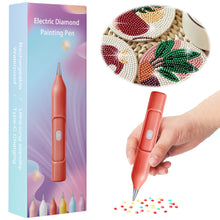 Load image into Gallery viewer, Electric Diamond Painting Pen No Wax Needed Vacuum Diamond Art Pen (Red)
