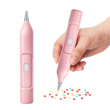 Load image into Gallery viewer, Electric Diamond Painting Pen No Wax Needed Vacuum Diamond Art Pen (Pink)
