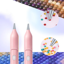 Load image into Gallery viewer, Electric Diamond Painting Pen No Wax Needed Vacuum Diamond Art Pen (Pink)
