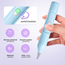 Load image into Gallery viewer, Electric Diamond Painting Pen No Wax Needed Vacuum Diamond Art Pen (Blue)
