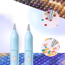 Load image into Gallery viewer, Electric Diamond Painting Pen No Wax Needed Vacuum Diamond Art Pen (Blue)
