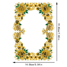 Load image into Gallery viewer, Special Shape Flower Table Top Diamond Painting Frame Kits for Home Office Decor
