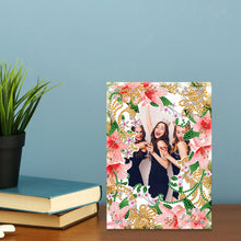 Load image into Gallery viewer, Special Shape Flower Table Top Diamond Painting Frame Kits for Home Office Decor
