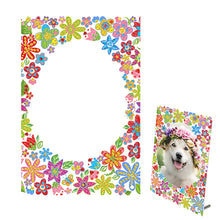 Load image into Gallery viewer, Special Shape Flower Table Top Diamond Painting Frame Kits for Home Office Decor
