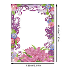 Load image into Gallery viewer, Special Shape Flower Table Top Diamond Painting Frame Kits for Home Office Decor
