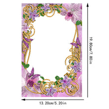 Load image into Gallery viewer, Special Shape Flower Table Top Diamond Painting Frame Kits for Home Office Decor
