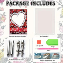 Load image into Gallery viewer, Special Shape Flower Table Top Diamond Painting Frame Kits for Home Office Decor
