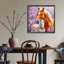 Load image into Gallery viewer, Horse 40*40CM(Canvas) Full Round Drill Diamond Painting
