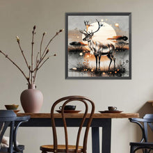 Load image into Gallery viewer, Deer 40*40CM(Canvas) Full Round Drill Diamond Painting

