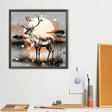 Load image into Gallery viewer, Deer 40*40CM(Canvas) Full Round Drill Diamond Painting
