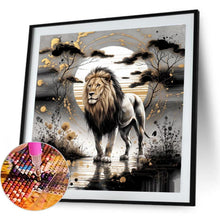Load image into Gallery viewer, Lion 40*40CM(Canvas) Full Round Drill Diamond Painting
