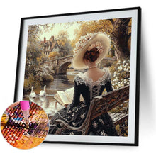 Load image into Gallery viewer, Victorian Beauty 40*40CM(Canvas) Full Round Drill Diamond Painting
