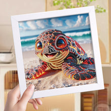 Load image into Gallery viewer, Turtle 15*15CM(Canvas) Partial Special Shaped Drill Diamond Painting
