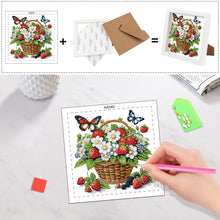 Load image into Gallery viewer, Butterfly 15*15CM(Canvas) Partial Special Shaped Drill Diamond Painting
