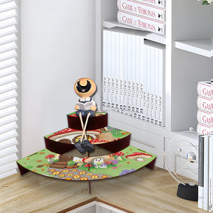 Wood Flowers Diamond Painting Organizer Rack Diamond Display Rack for Art Crafts