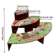 Load image into Gallery viewer, Wood Flowers Diamond Painting Organizer Rack Diamond Display Rack for Art Crafts
