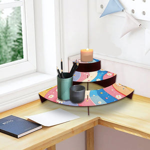 Wood Flowers Diamond Painting Organizer Rack Diamond Display Rack for Art Crafts