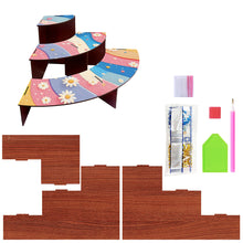Load image into Gallery viewer, Wood Flowers Diamond Painting Organizer Rack Diamond Display Rack for Art Crafts
